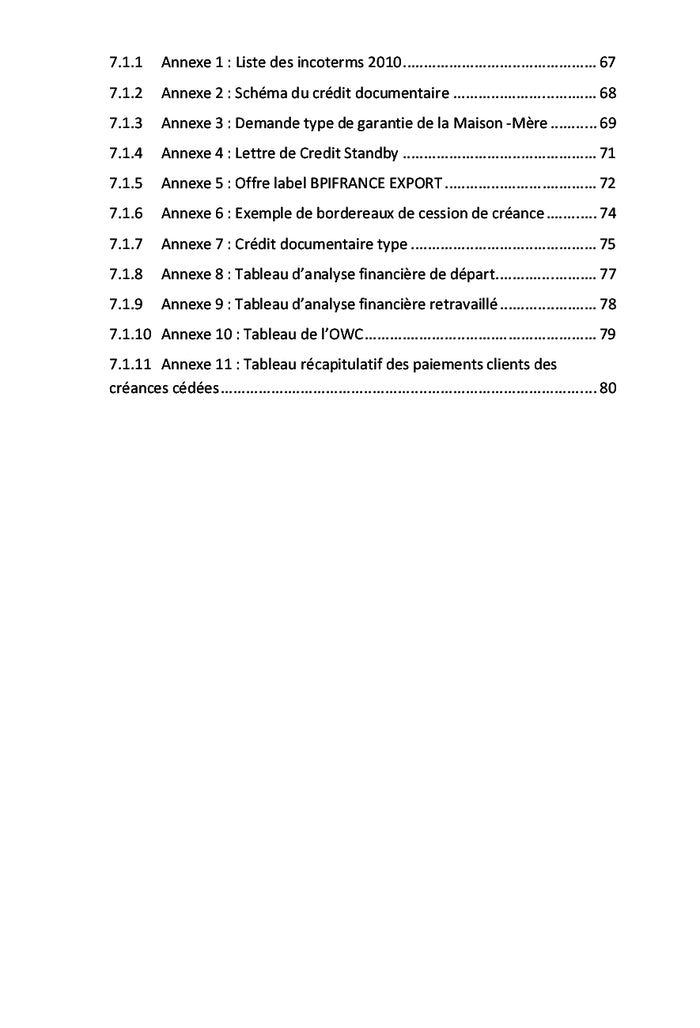 La sécurisation et le financement des paiements à l'international