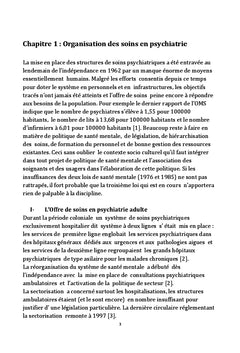 Guide de psychiatrie légale en Algérie