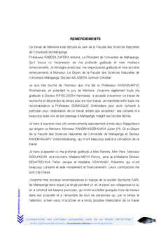 Valorisation des captures accessoires issus de la peche A Madagascar