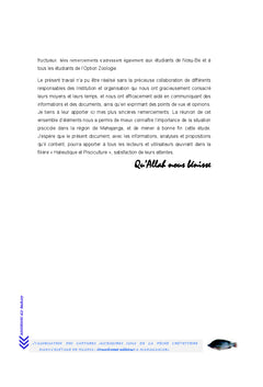 Valorisation des captures accessoires issus de la peche A Madagascar