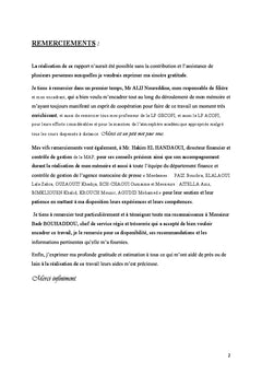 Contrôle de l'Etat et la gouvernance
