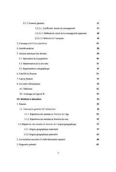 Etude des hemoglobinopathies en Tunisie