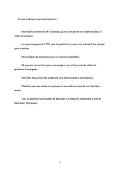 Osteopathie et Cyclisme sur route