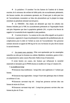Etude du coût des consultations prénatales à Lubumbashi