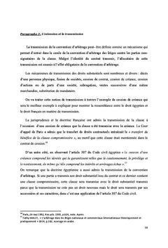 L'extension de la convention d'arbitrage international Étude comparée