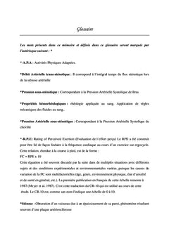Protocole de readaptation post-operatoire du patient ampute vasculaire