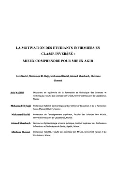 La motivation en classe inversée : Mieux comprendre pour mieux agir