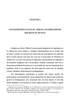 Le Retrait des Terres Arables ( Gel ARTA) dans la réforme de la PAC