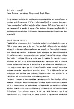 Le Retrait des Terres Arables ( Gel ARTA) dans la réforme de la PAC