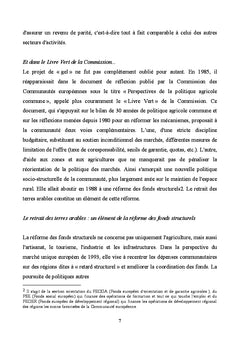 Le Retrait des Terres Arables ( Gel ARTA) dans la réforme de la PAC