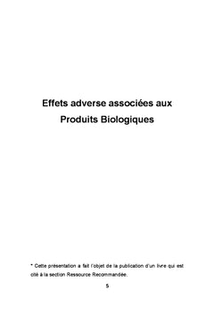 Cours de Formation Medicale Continue En Pharmacologie Clinique (5)
