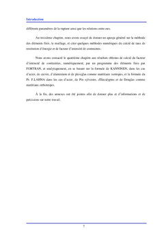 Calcul de facteur d'intensite de contraintes