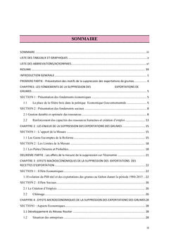 Conséquences sur l'arrêt des exportations des grumes au Gabon