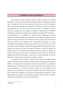 Conséquences sur l'arrêt des exportations des grumes au Gabon