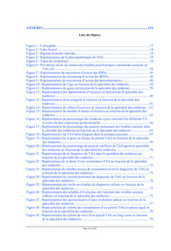Prise en charge du Trouble Anxiete Generalisee