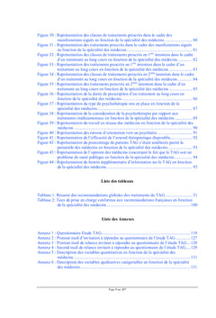 Prise en charge du Trouble Anxiete Generalisee