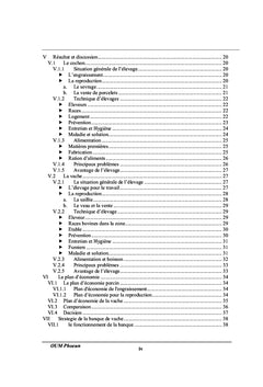 Etude preliminaire d'un project de banque d'animaux au Cambodge