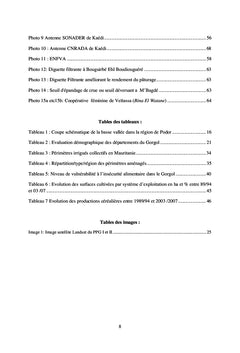 Contribution de la riziculture à la sécurité alimentaire en Mauritanie