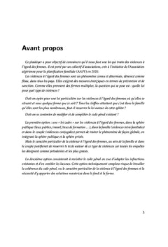 La place du droit dans la strategie des luttes contre les violences