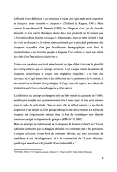 Diasporas camerounaises et sénégalaises face au développement local