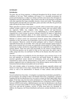 Biologie végétale: Protection des cultures