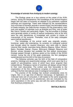 Traité de Zoologie et de la Génétique Animale