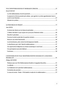 Quartiers durables en Méditerranée