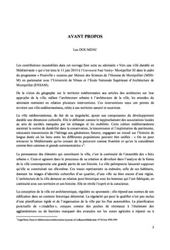 Quartiers durables en Méditerranée