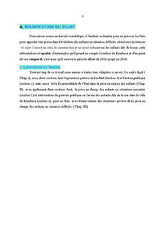 De l'action publique en faveur des enfants dits de la rue