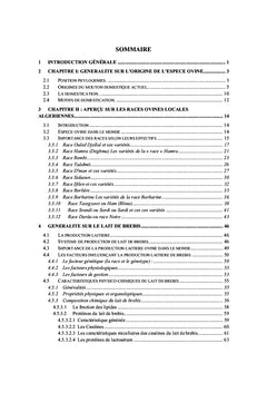 Polymorphisme génétique des protéines du lait de brebis