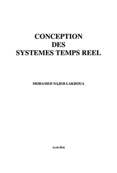 Conception des systemes Temps Reel