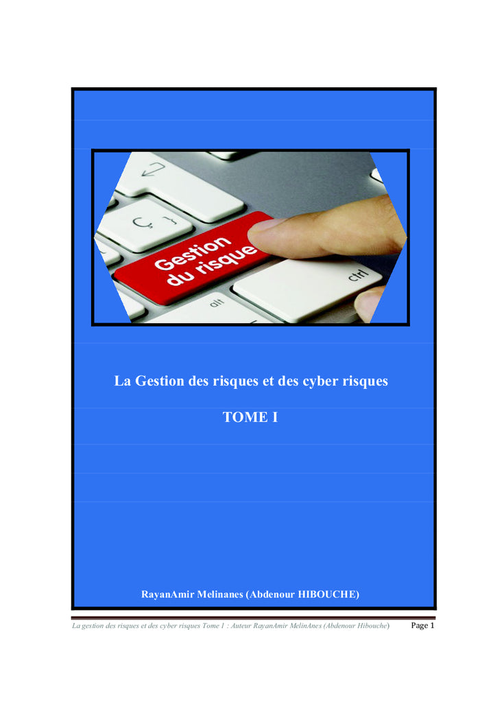 La Gestion des risques et des cyber risques