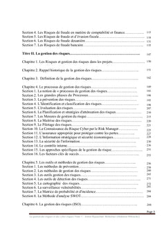 La Gestion des risques et des cyber risques