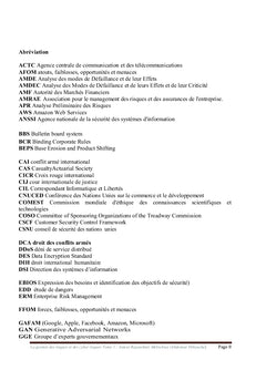 La Gestion des risques et des cyber risques