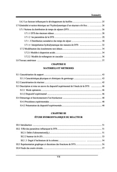Etude hydrodynamique d'un bioreacteur A lit fixe