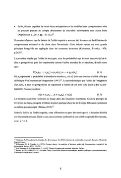 Une lecture critique des modèles de gestion de portefeuille
