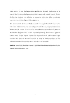 Seuil relatif, mesure floue de la pauvrete. Nouvelles propositions