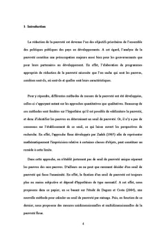 Seuil relatif, mesure floue de la pauvrete. Nouvelles propositions