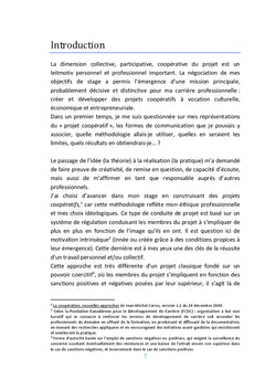 Projet coopératif et communication(s)