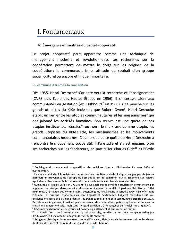 Projet coopératif et communication(s)
