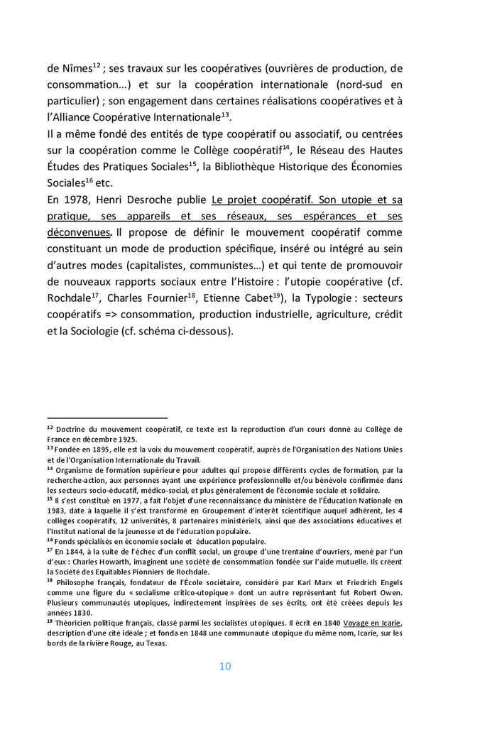 Projet coopératif et communication(s)