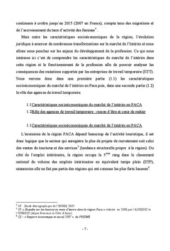 L'évolution récente du marché de l'intérim dans la région P.A.C.A