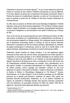 Politique étrangère de l'Afrique du Sud envers l'Afrique australe