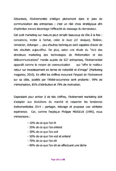 L'innovation : tendance indispensable au secteur evenementiel