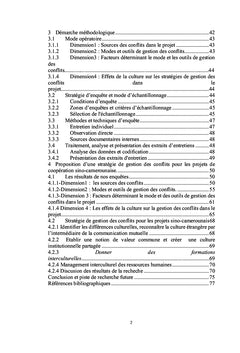 Gestion des conflits multiculturels dans les projets sino-camerounais