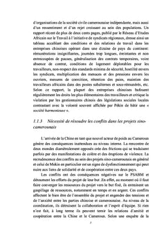 Gestion des conflits multiculturels dans les projets sino-camerounais