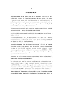 Introduire les bases de la dynamique dans l'enseignement au Burundi