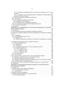 Introduire les bases de la dynamique dans l'enseignement au Burundi
