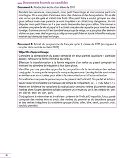 Réussir mon CRPE Français Admission concours L3 oral 2026-2027