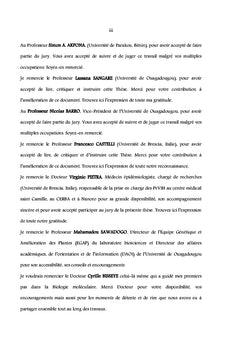 Hépatites virales, VIH et Epstein Barr Virus au Burkina Faso